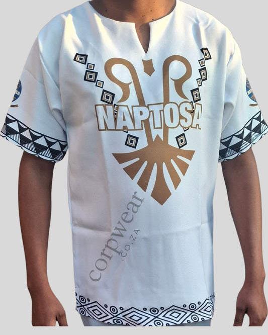 Dashiki #02 White Garbadine