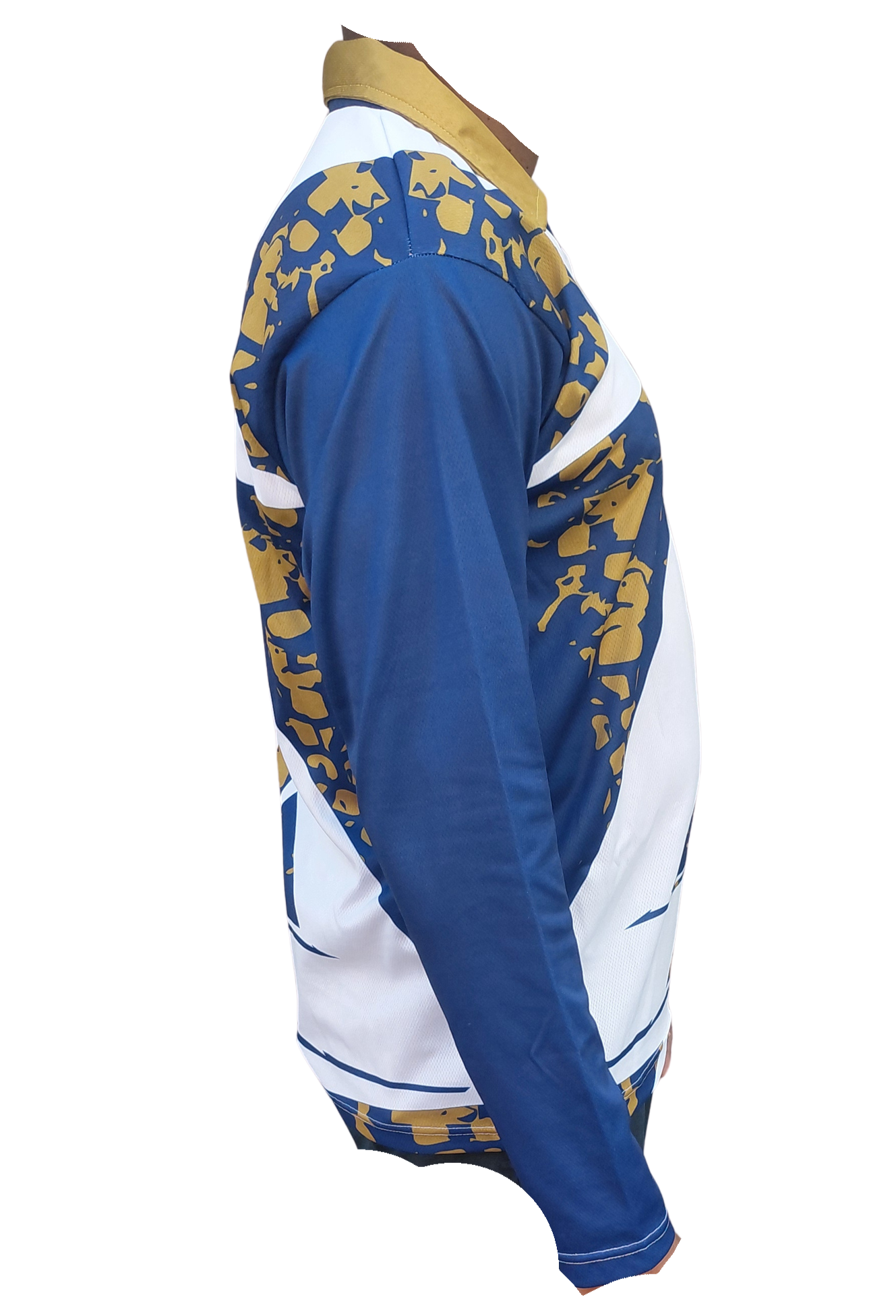 Honeycomb #107 Sublimation Long Sleeve Golfer